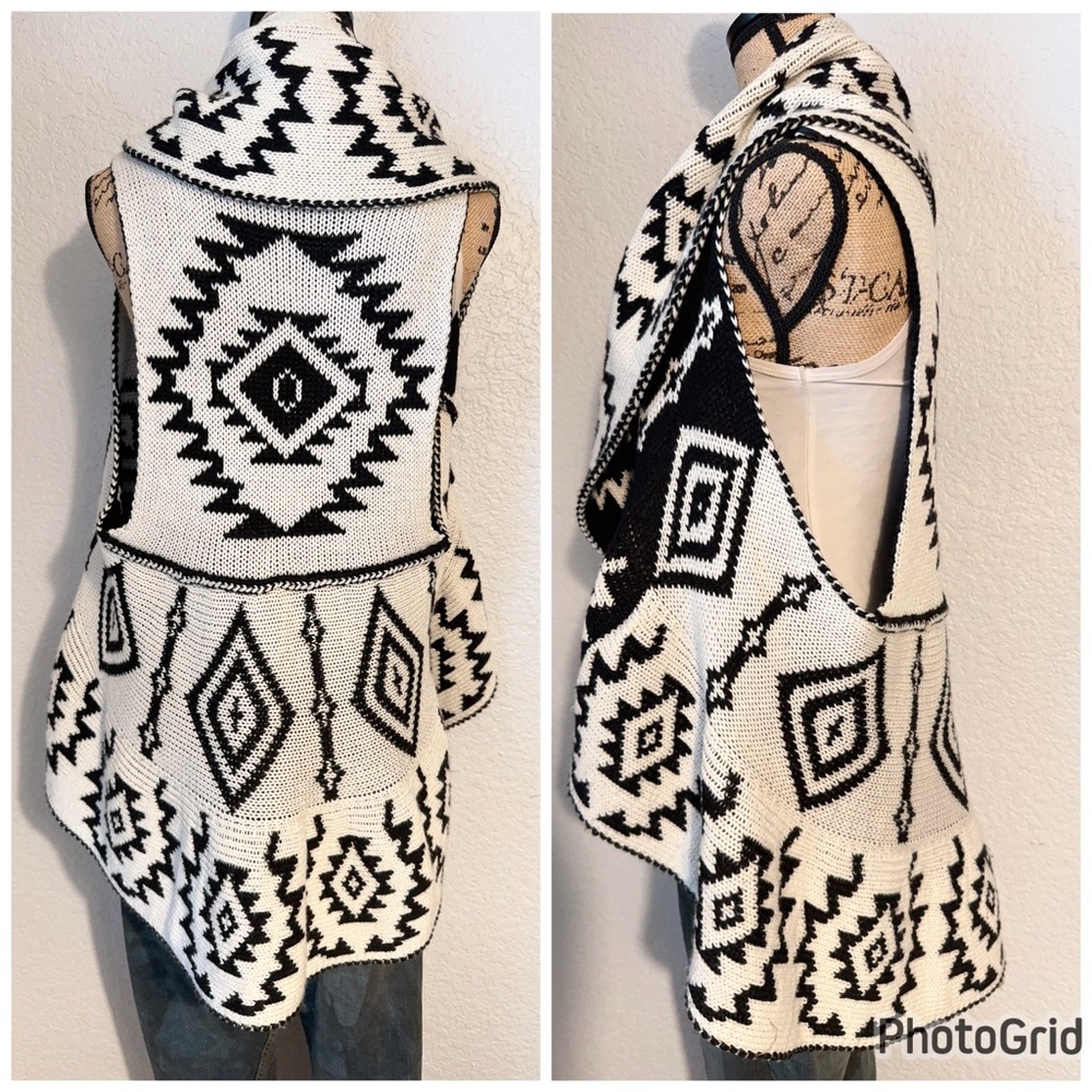 JPR Reversible Southwestern Vest L - Picture 4 of 6